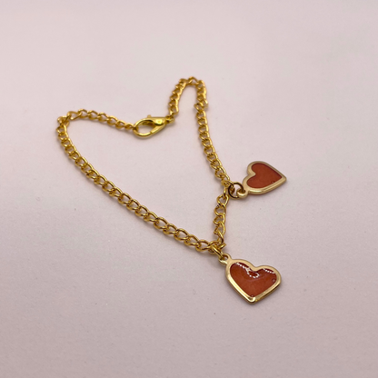 Set Personalizzabile Oro e Rosso - Idea Regalo per San Valentino